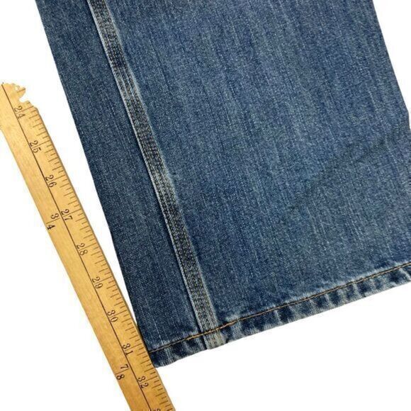 Carhartt Jeans Men Size 40x32 Blue Carpenter Denim Dungaree Fit Pockets Vintage - Picture 12 of 12